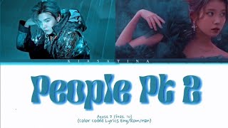 Download lagu Agus D PEOPLE Pt.2  feat. I.U easy lyrics color coded mp3