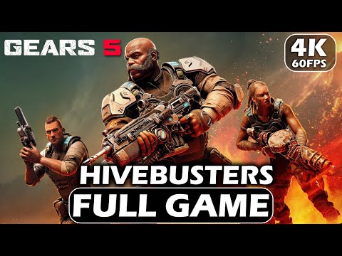 GEARS 5 (HIVEBUSTERS DLC)  Gameplay Walkthrough (FULL GAME) (4K 60FPS PC RTX 4090) - No commentary