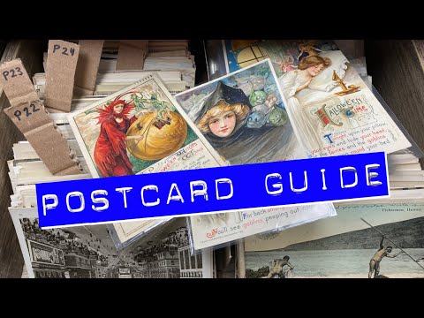 Vintage Postcard Guide For What To Buy And Things To Look For.