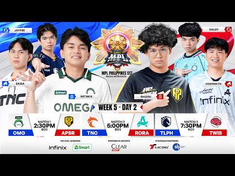 🔴 LIVE | MPL PH S17 | FILIPINO - Week 5 Day 2