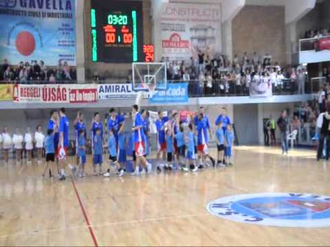 Atmosfera CSM Oradea vs U Mobitelco Cluj - Play-Off 12/13 - Meci2