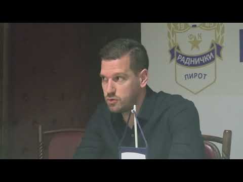 Milan Gašić nakon meča Radnički Pirot - Jedinstvo Kruševac 1:2, 21.05.2025.