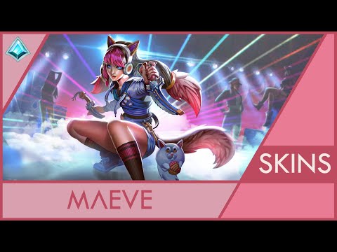 Paladins - All Maeve Skins | Preview