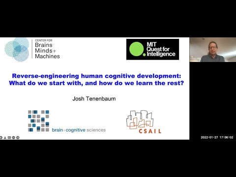 Developing Minds talk by Josh Tenenbaum 2022-01-27