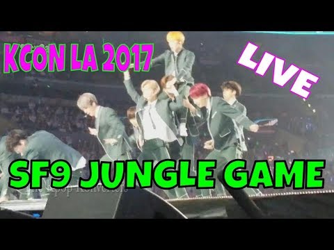 SF9 Jungle Game LIVE at KCON LA 2017