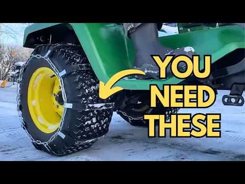 The ultimate upgrade for our tractor [John Deere 332]
