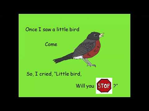 Once I Saw a Little Bird - Poem Recitation