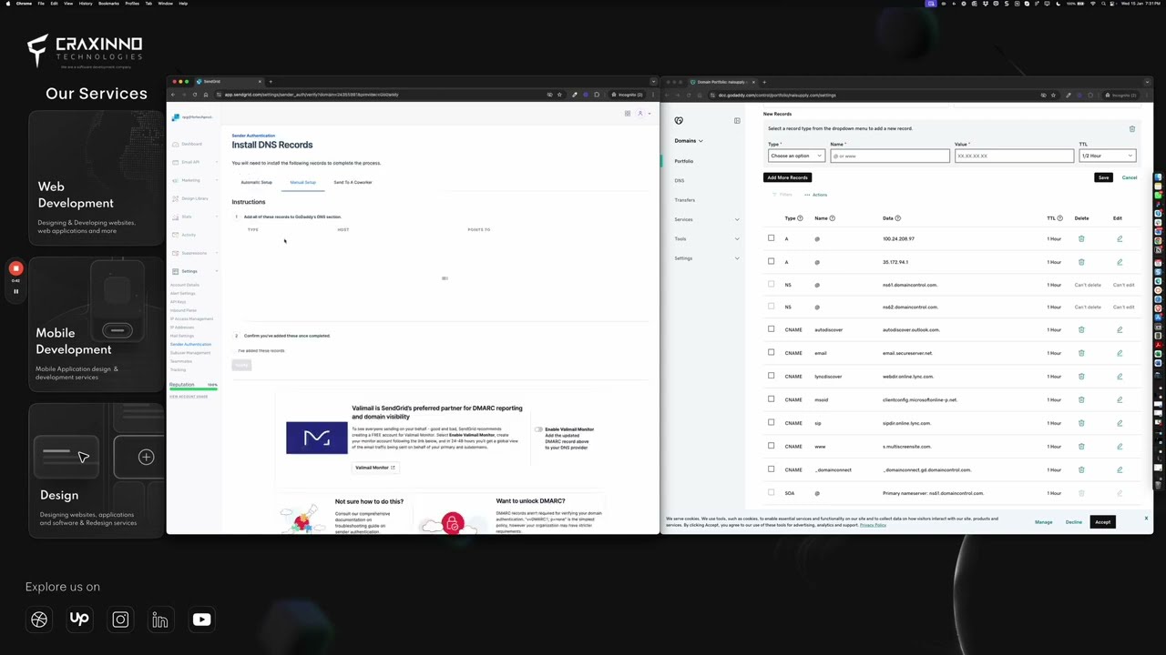 How to Authenticate Your Domain on SendGrid (GoDaddy DNS Setup Guide)