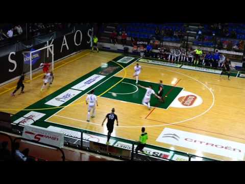 Kaos Futsal - Cioli Cogianco i goal ed i pali