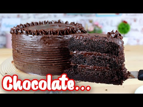 Chocolate Cake | The Best Chocolate Cake in the World | Moist, Soft, Intense Chocolate Flavor