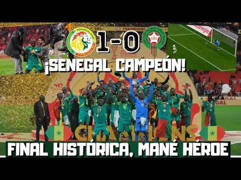 SENEGAL ARE CHAMPIONS AFTER A HISTORIC FINAL! MOROCCO FALLS. ALL THE CONTROVERSY, THE BRAHIM SITU...