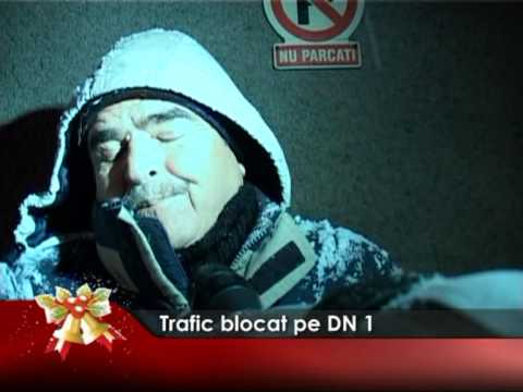 Trafic blocat pe DN1