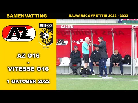 Highlights AZ O16 - Vitesse O16 zaterdag 1 oktober 2022