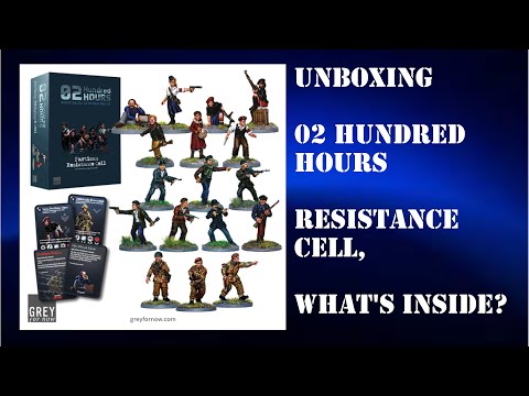 Unboxing the 02 Hundred Hours Resistance Cell: What's Inside?