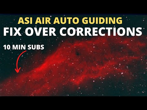 ASI Air Auto Guiding - How To Fix Over Correction Problems