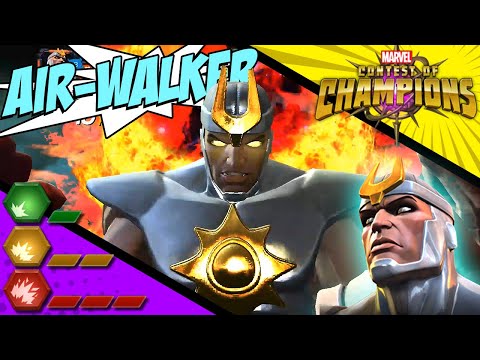 Air-Walker Animation Review (All Special Attacks) - Marvel Contest of Champions