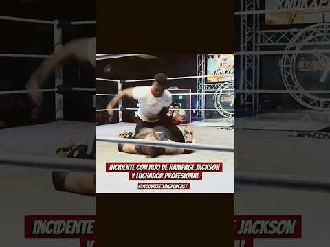 “Hijo de Rampage Jackson deja KO a luchador en pleno show”