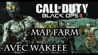 preview picture of video 'Black Ops II - Zombie sur Farm with Wakeee'