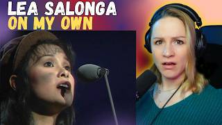 WOW! It's so powerful! Emma Reacts to Lea Salonga - On My Own!