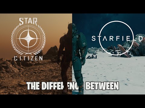 From Your Bed to Another World | Star Citizen vs Starfield | Open World Comparison