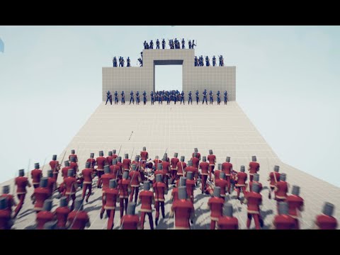 100x ARCHERS vs SQUIRE HORDE - Totally Accurate Battle Simulator