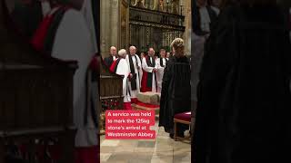 &#39;Controversial&#39; Stone of Destiny returns to Westminster Abbey