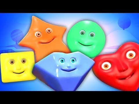 La canzone delle forme | forme geometriche per bambini | filastrocca in italiano | Shapes Song