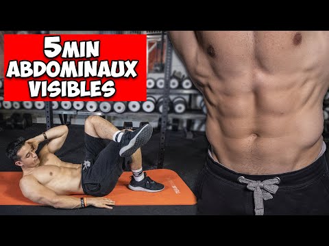 Abdominaux visibles et dessinés en 5min !