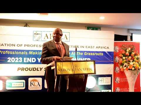 APSEA 2023 PROFESSIONAL GALA DINNER-CHIEF OF STAFF & HEAD OF PUBLIC SERVICE SPEECH