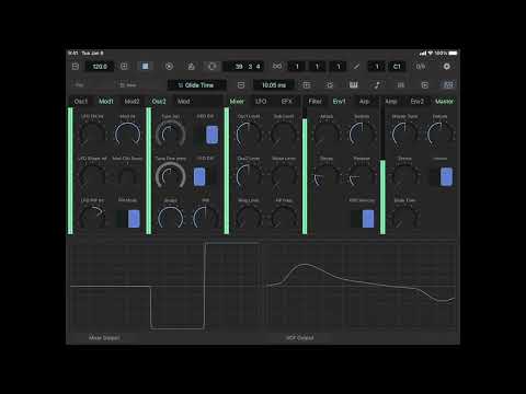 VAPoly Demo17 - Unison, Detune and Glide