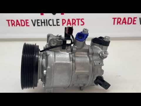 Fits Audi A4 A5 Q5 2007-2017 Air Con Compressor Pump 2.0 TDI Man/Auto Diesel W/WO A/C Pre-Filled With Oil video