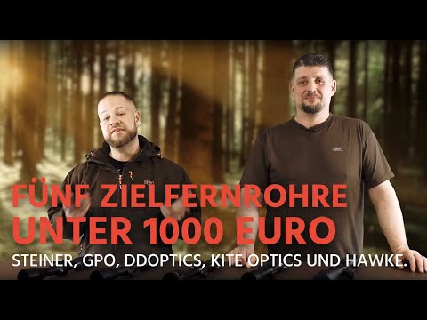 Top 5 Zielfernrohre unter 1000 Euro für Jäger in 2024 - Steiner, GPO und mehr unter der Lupe.
