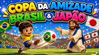 Brasil x Japão: Como Jesus Uni o Futebol na Copa! 🙏🎌