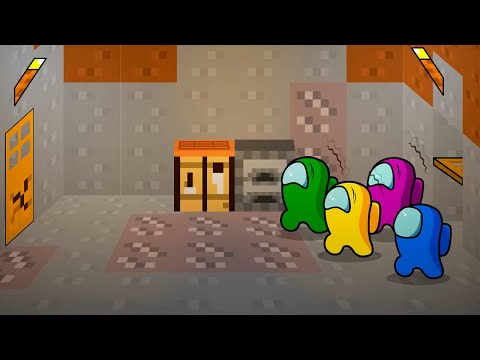 Minecraft Animation: Among Us vs Siren Head Mod