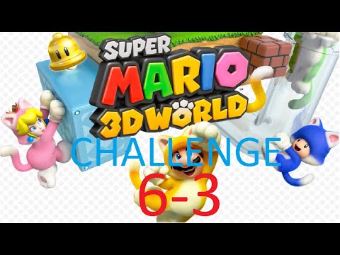 Let's Challenge Super Mario 3D World (World 6-3 Hands-On Hall): Speedrun