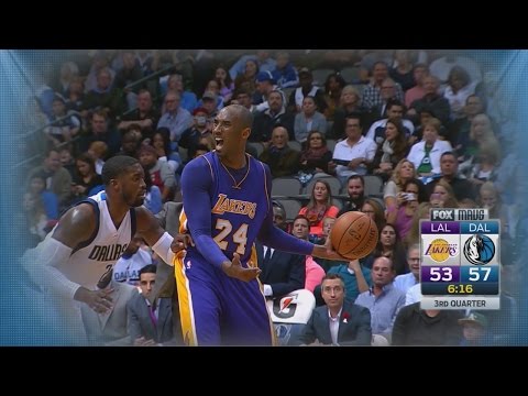 Kobe Bryant 19 Points at Dallas Mavericks - Full Highlights 13/11/2015