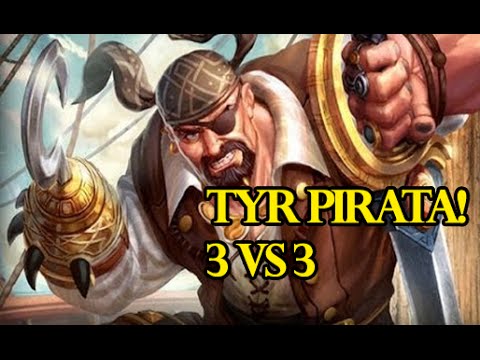EL TRÍO PIRATA! [ TYR 3VS3 ] - Smite en Español