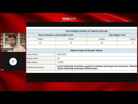 GÜNDE 10 SAAT ÇALIŞMAK DOĞRU DEĞİL - KAYMAKAMLIK SINAVINI NASIL KAZANDI?
