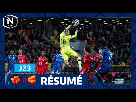 J23 I Le Mans FC – Quevilly Rouen Métropole  (2-1), le résumé I National FFF 2024-2025
