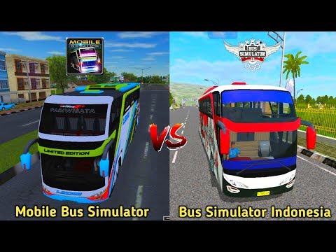 Mobile Bus Simulator vs Bus Simulator Indonesia | Bus Games Comparison