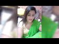 Green Saree Model Bong Beauty Model Photoshoot