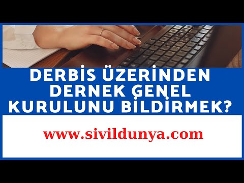 Notifying the Association's General Assembly via DERBIS