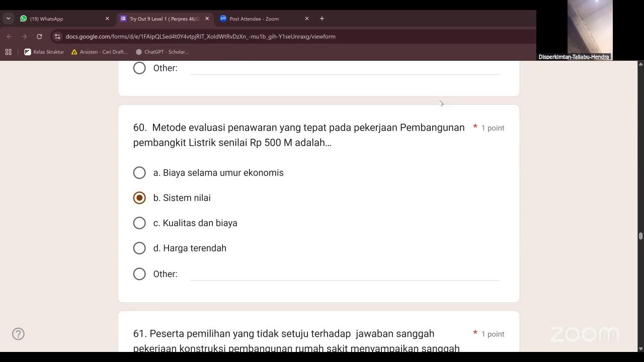 Pendampingan Persiapan Ujian Pbj Level 1 Kep. Taliabu