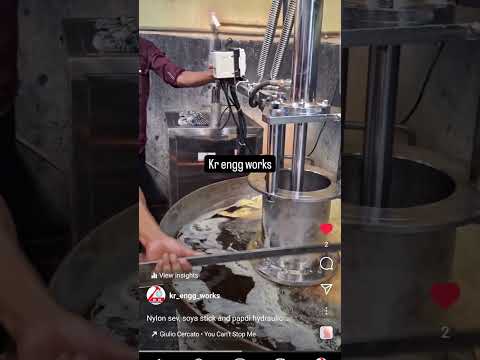 Hydraulic Nylon Sev Making Machine