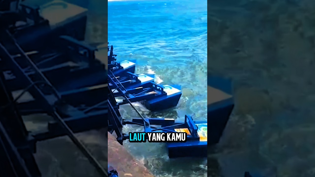 LAUT BISA MENCIPTAKAN LISTRIK⚡ #PLTGL#shorts