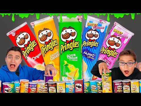 Pringles Potato Chip Challenge (1H compilation Swan et Néo)