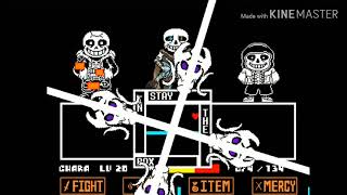 【UNDERTALE:AU】Ink Sans Faght ver0.37 原作もAUもやったことのない人がやってみた②