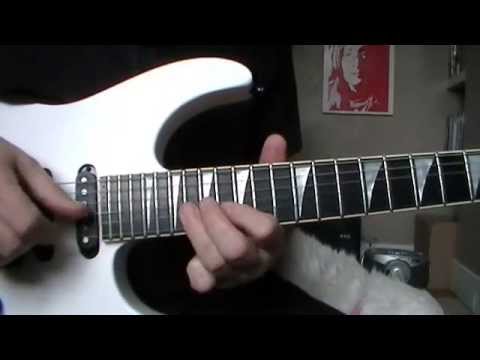 There's a hole. Gary Moore lesson
