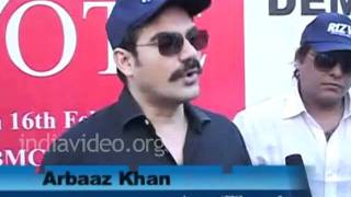 Arbaaz Khan insists Youth to Vote
