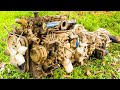 Genius Guy Helps Boss Overhaul Truck Engine 4 Cylinder Diesel Engine Recovery Guide